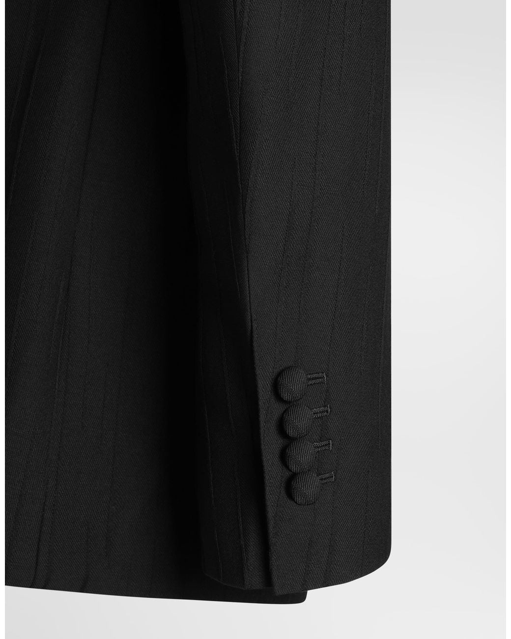 Dolce & Gabbana Black Sinatra Single-Breasted Jacket for men