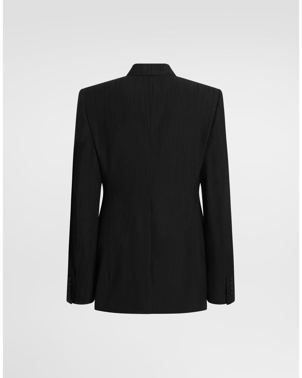 Dolce & Gabbana Black Sinatra Single-Breasted Jacket for men
