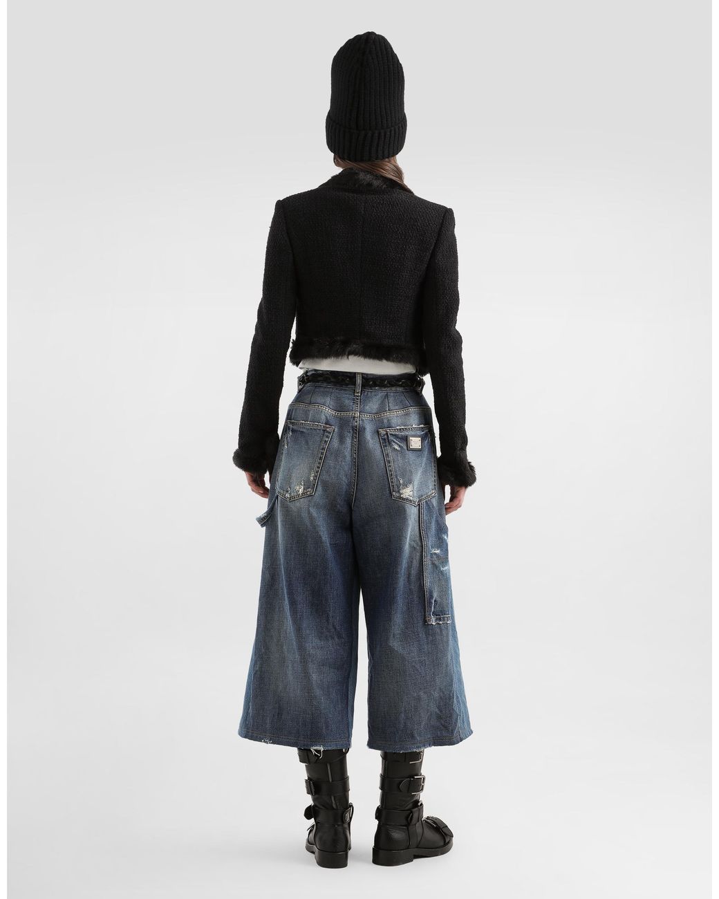 Dolce & Gabbana Blue Denim Bermuda