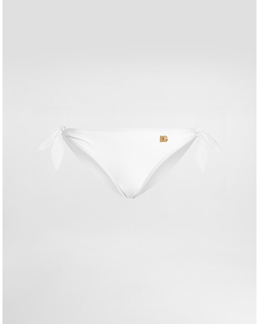 Dolce & Gabbana White Slip C/Fiocchi