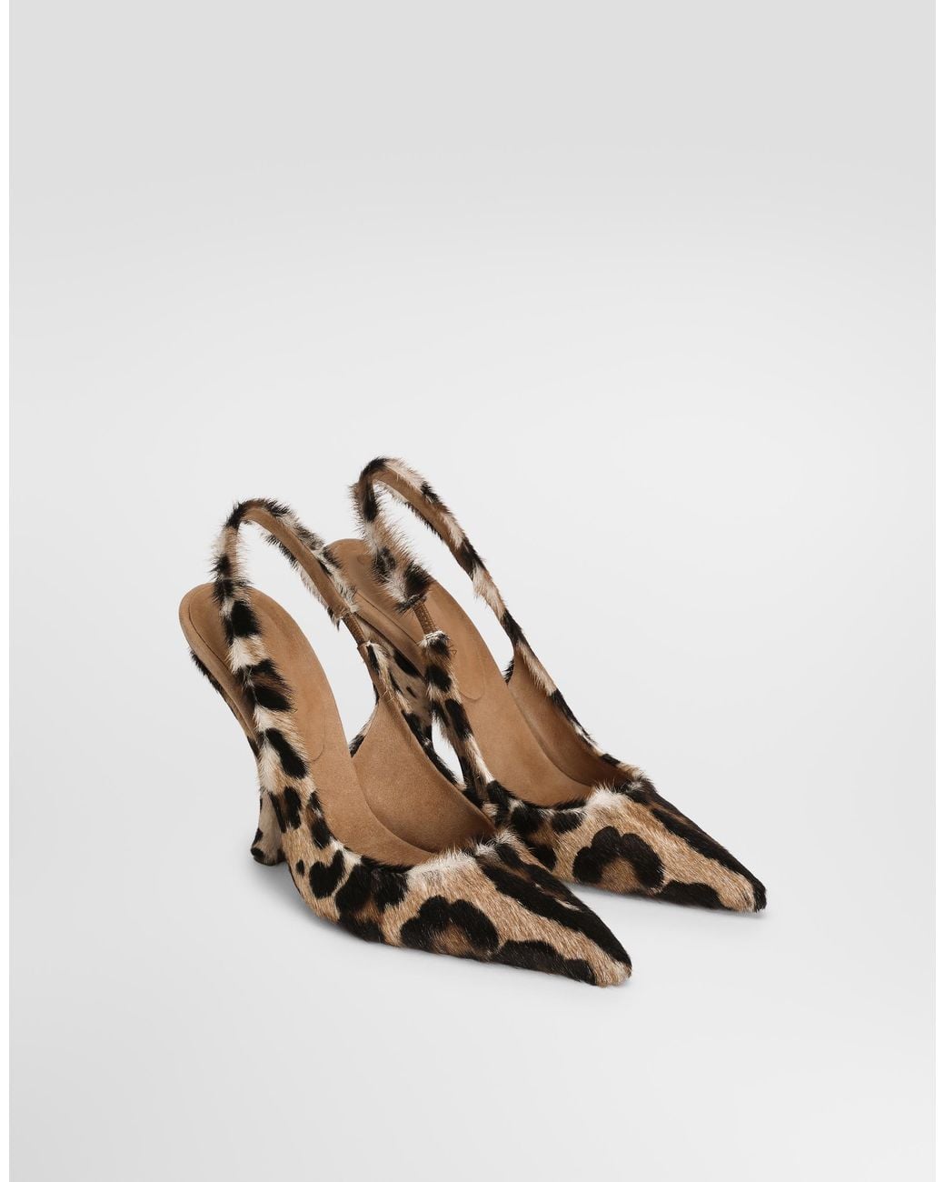 Dolce & Gabbana White Slingback