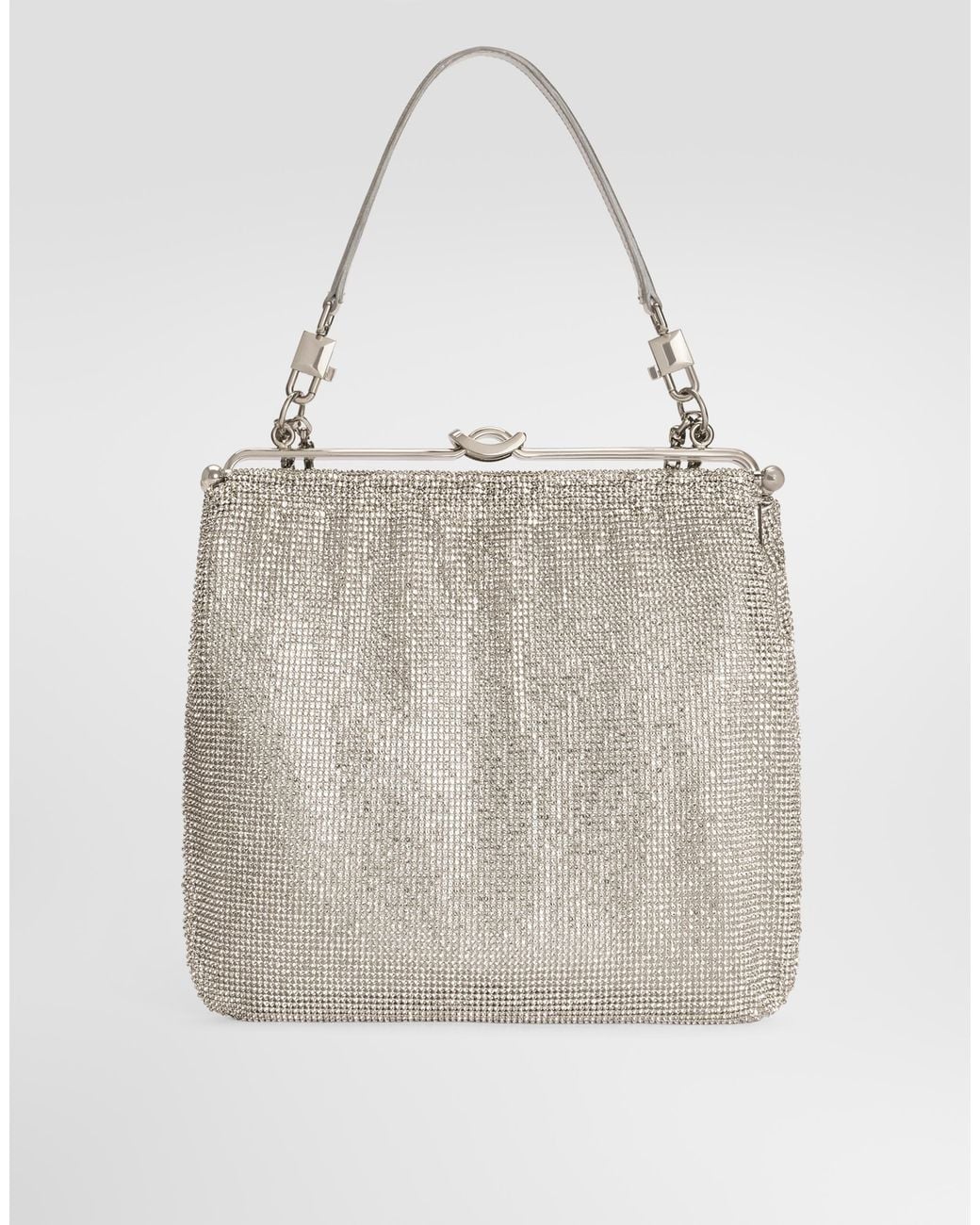 Dolce & Gabbana White Dina Shoulder And Crossbody Bag