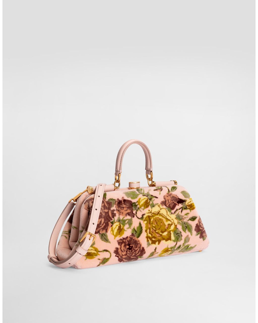 Dolce & Gabbana Metallic Medium Grandma Handbag