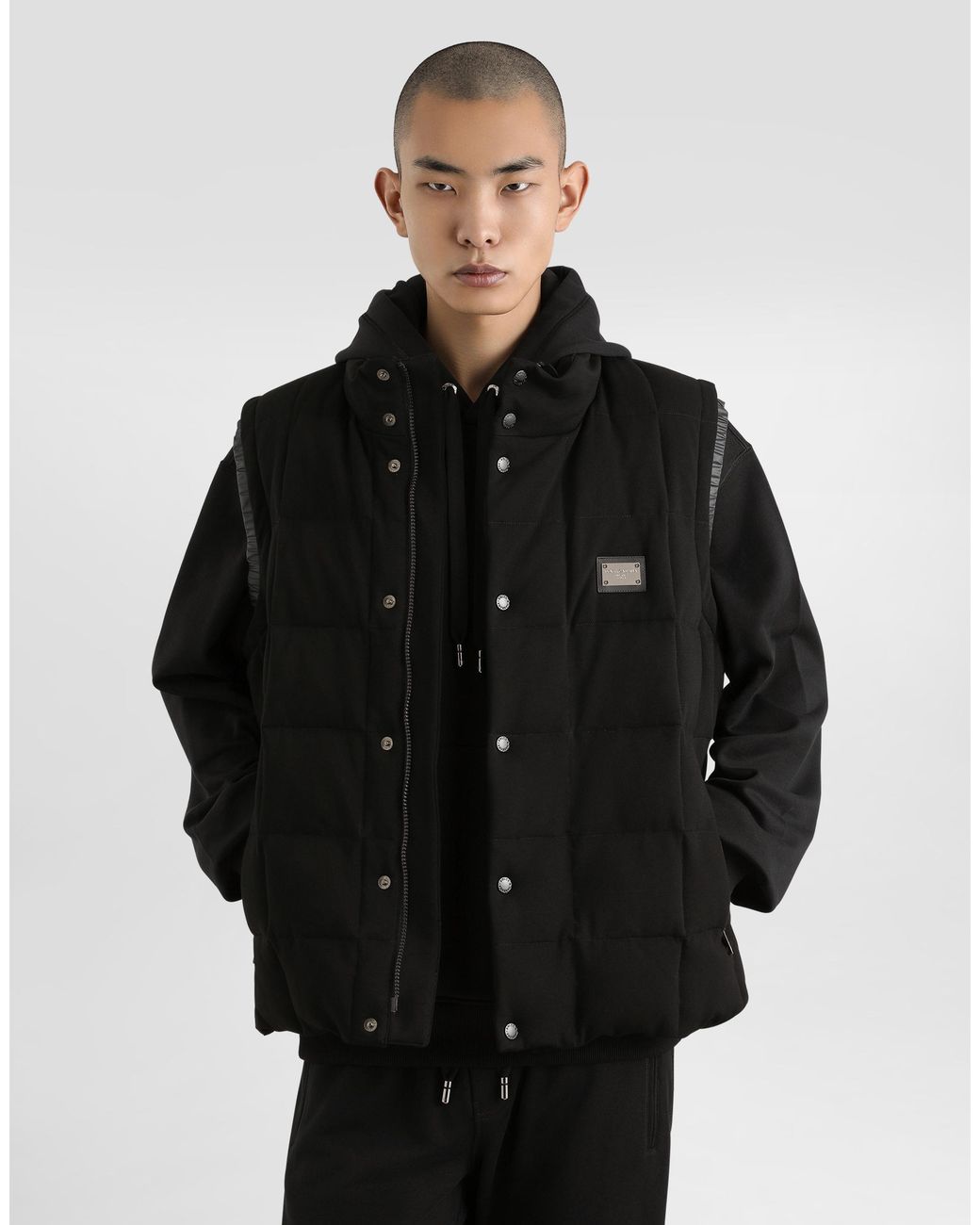 Dolce & Gabbana Black Outerwears for men