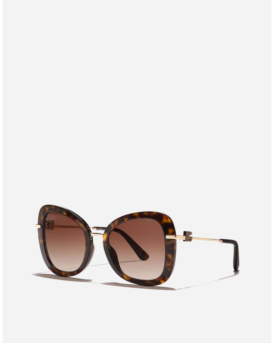 Dolce & Gabbana Brown Dg Glow Sunglasses