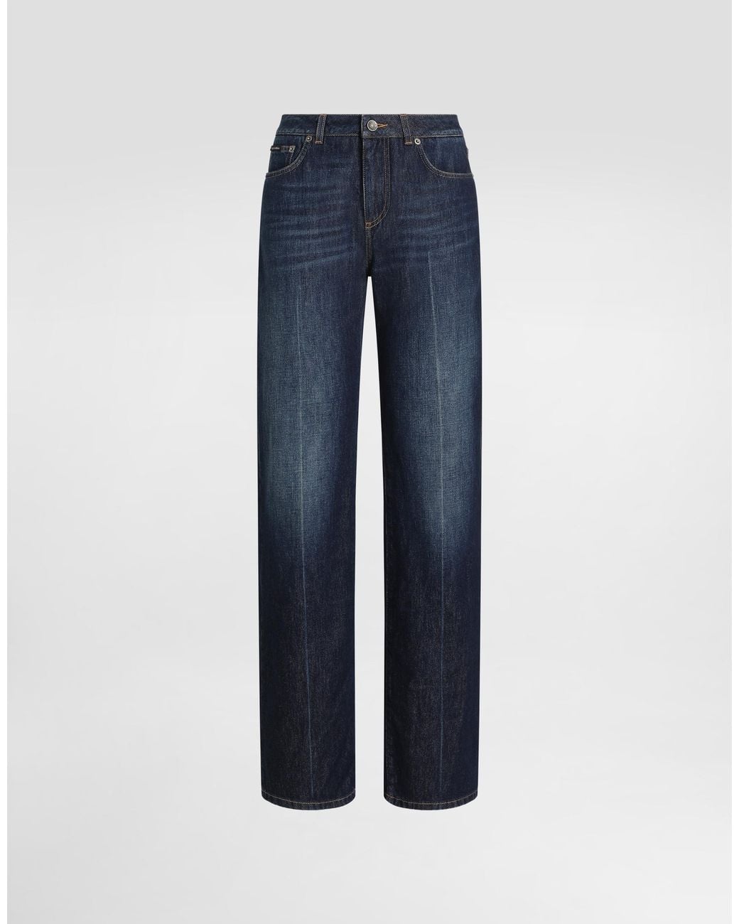 Dolce & Gabbana Blue 5-Pocket Denim Trousers