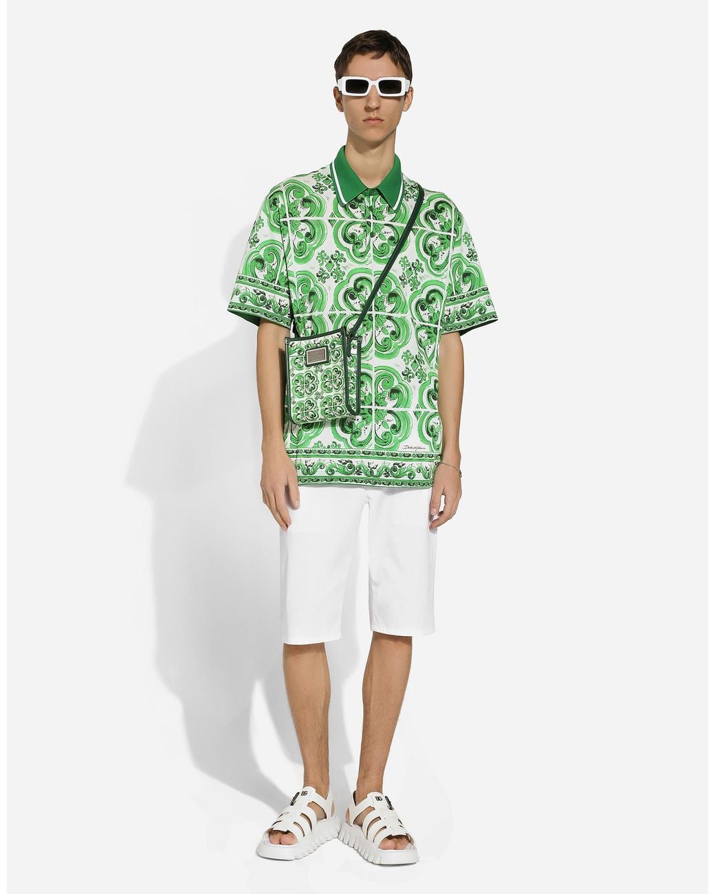 Dolce & Gabbana White Pantalone for men