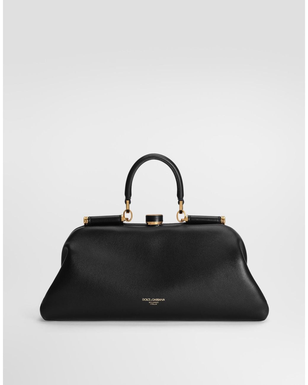 Dolce & Gabbana Black Medium Grandma Handbag