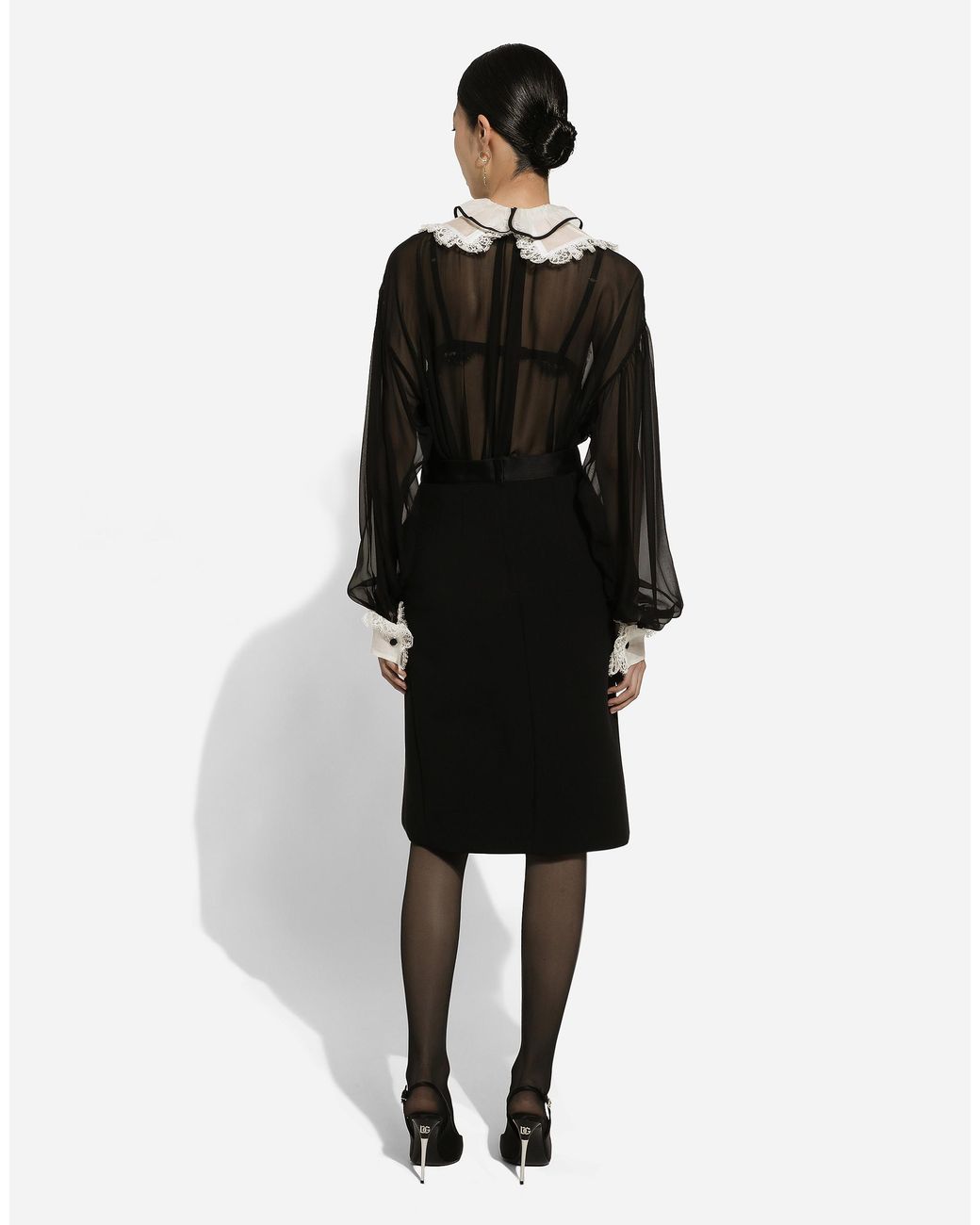 Dolce & Gabbana Black Camicia