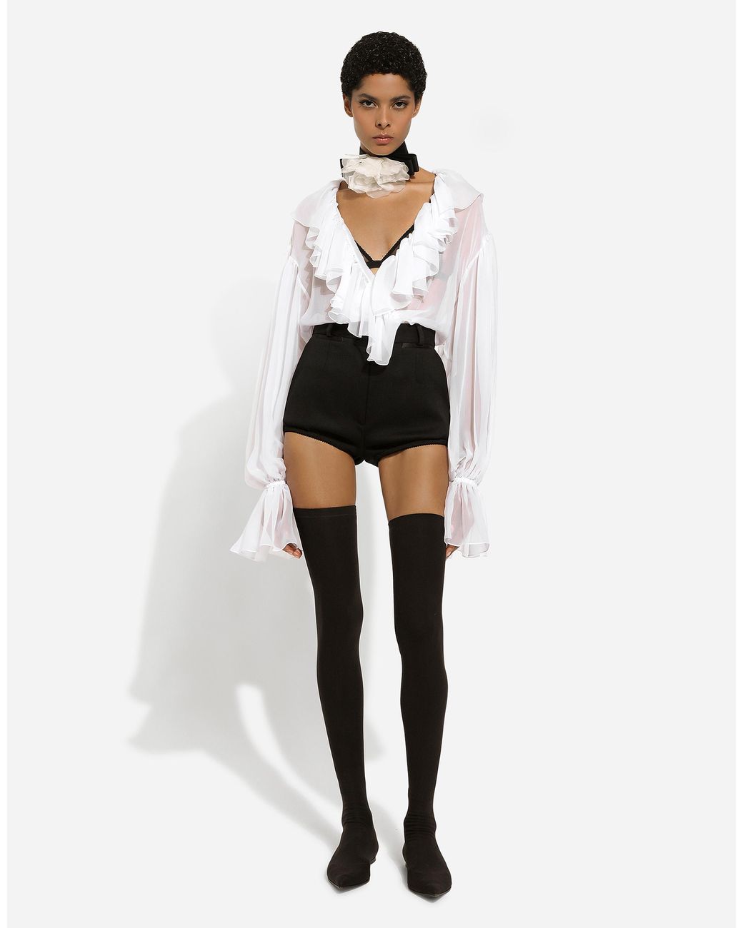 Dolce & Gabbana White Camicia