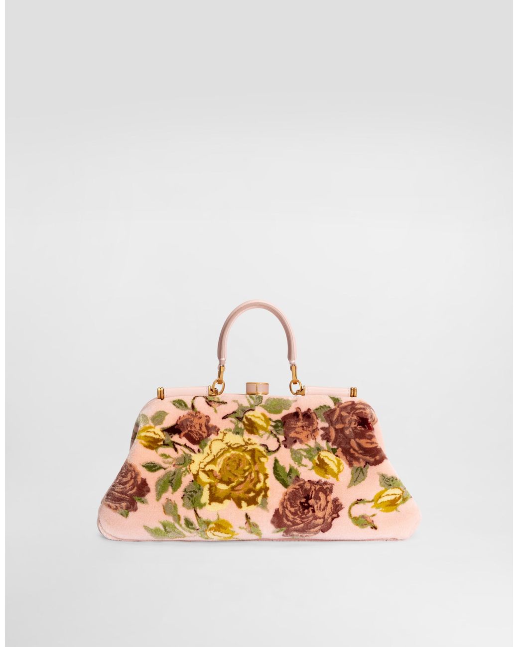 Dolce & Gabbana Metallic Medium Grandma Handbag