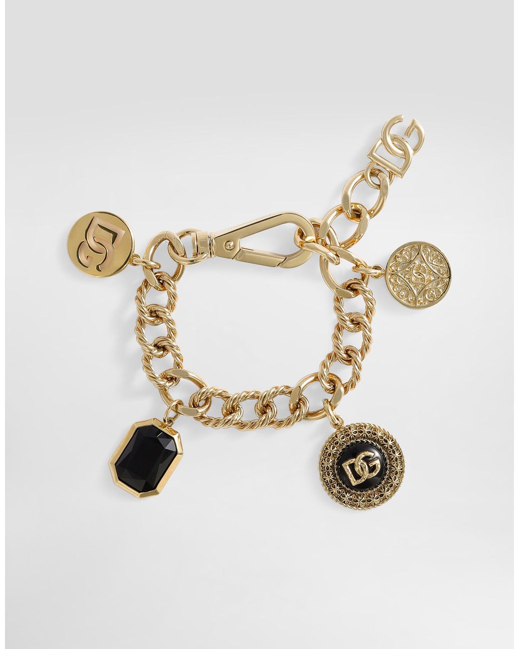 Dolce & Gabbana Metallic Like A Virgin Charms Bracelet