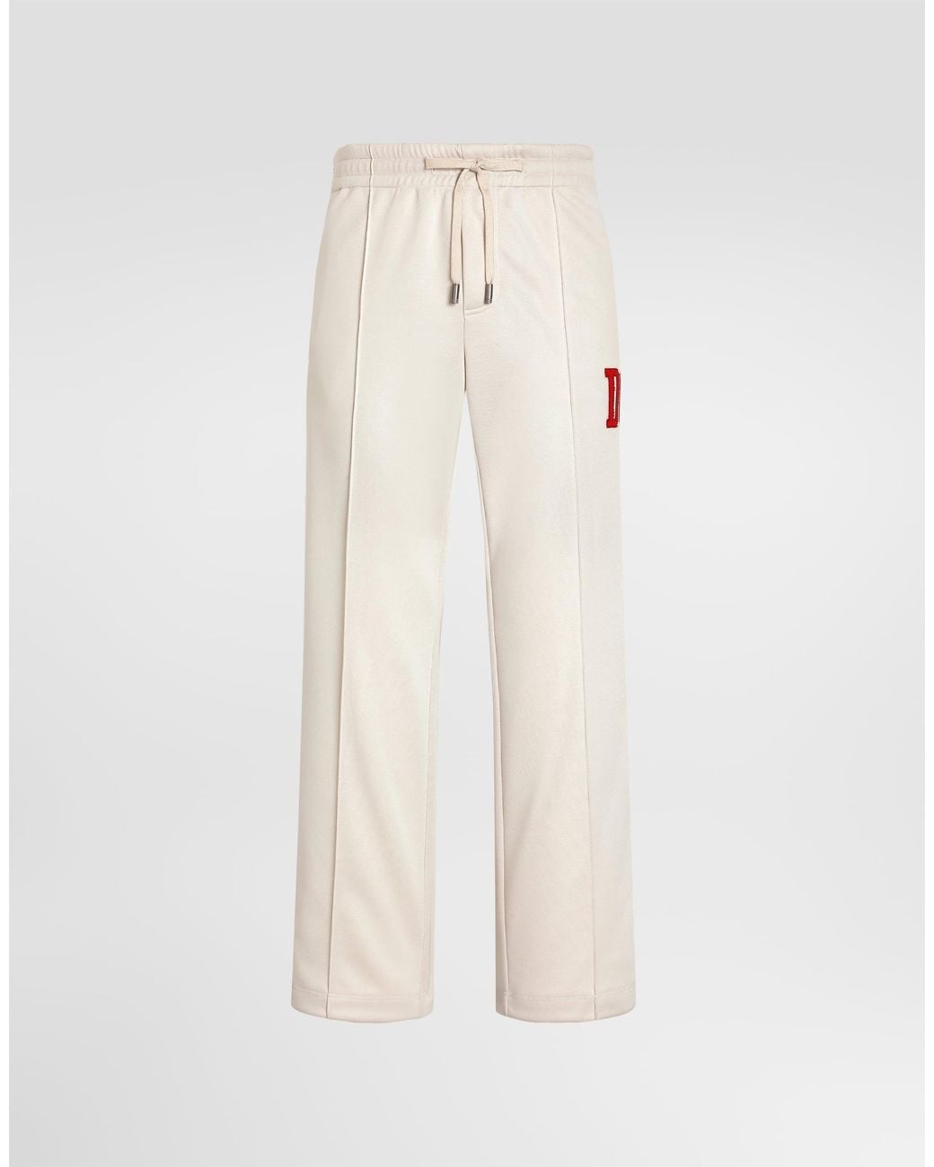 Dolce & Gabbana Natural Technical Piqué Jogging Trousers for men