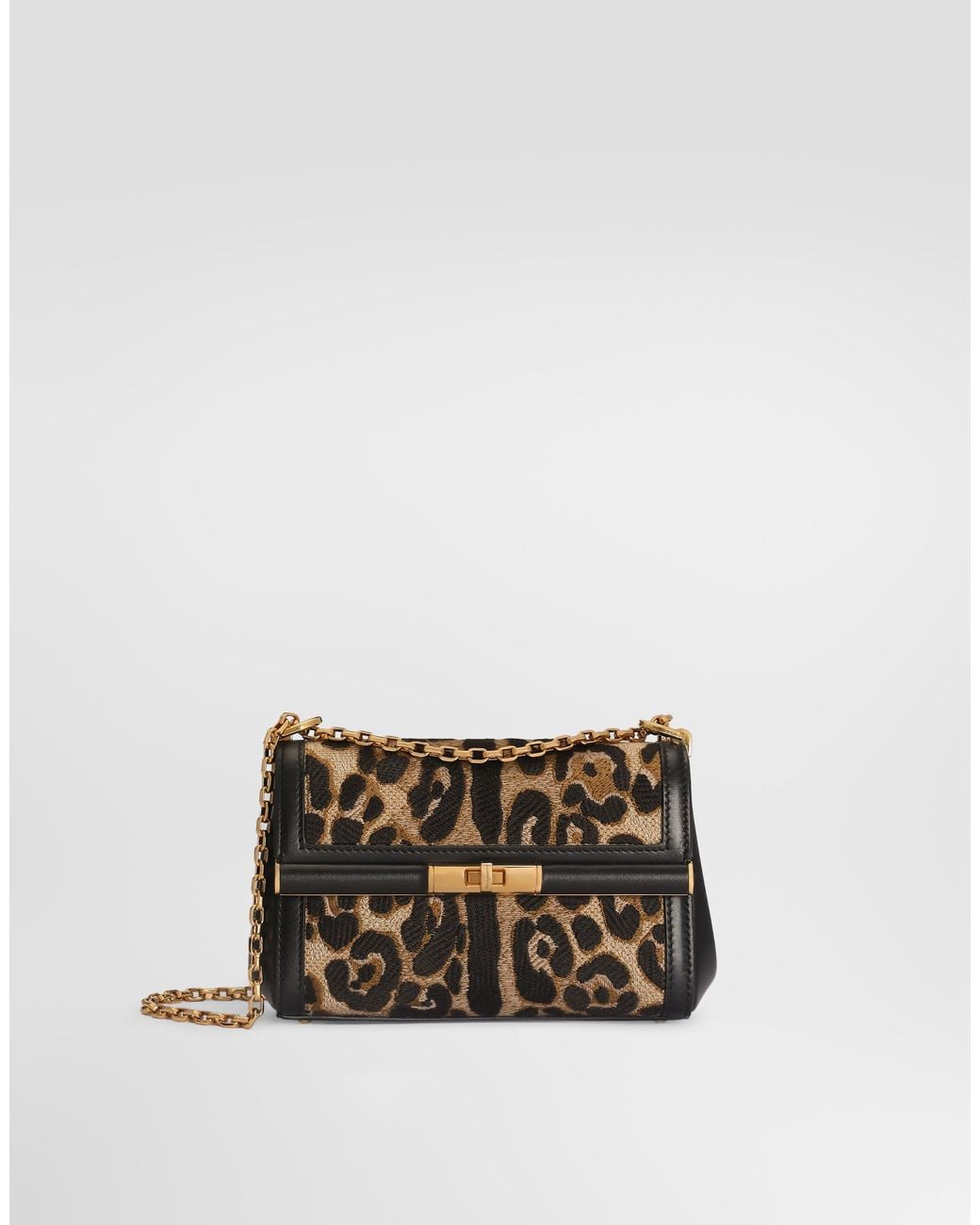 Dolce & Gabbana White Marlene City Mini Bag With Thread Embroidery