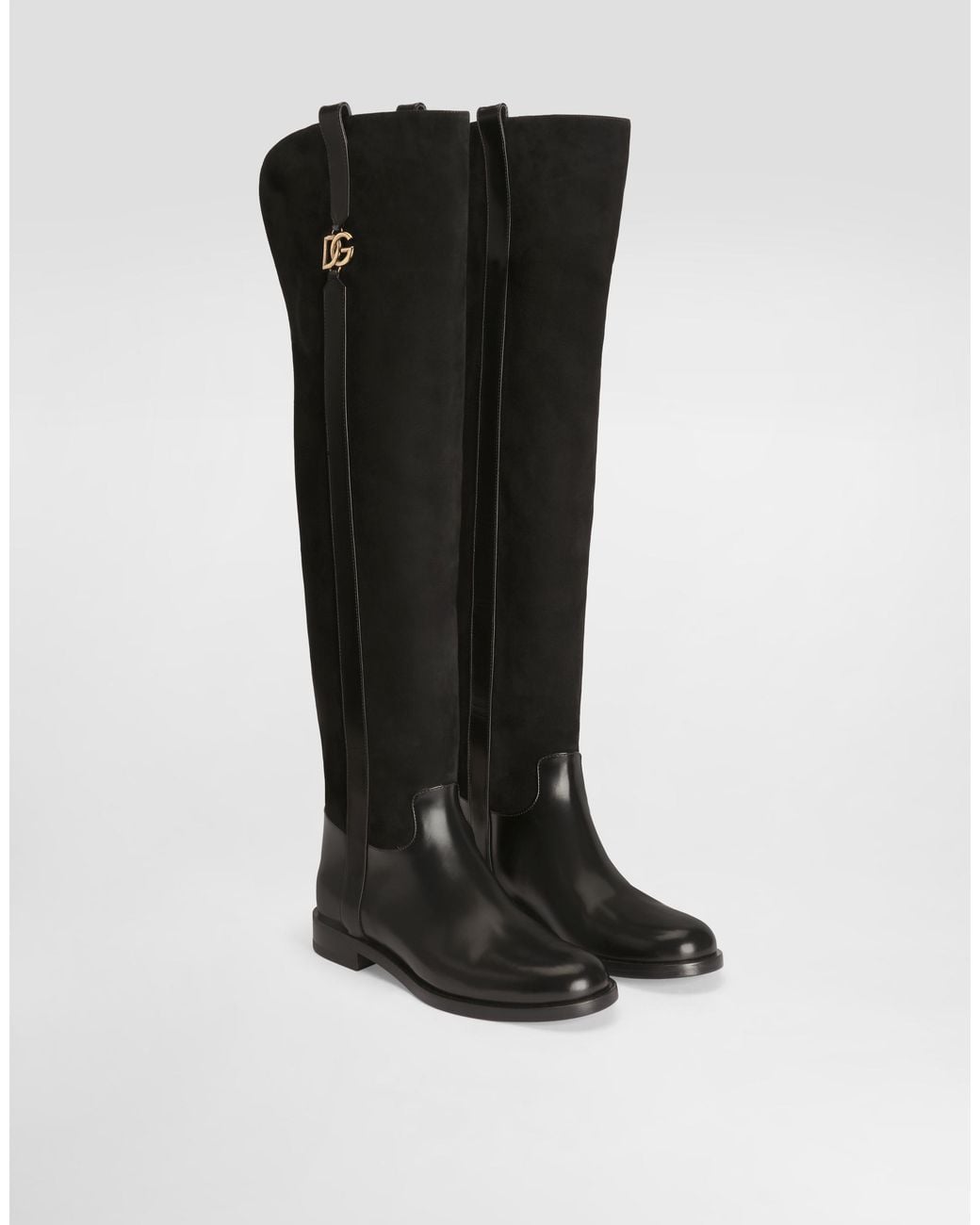 Dolce & Gabbana Black Cavallerizzo