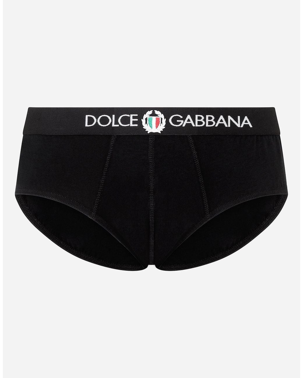 Dolce & Gabbana Black Slip Brando for men