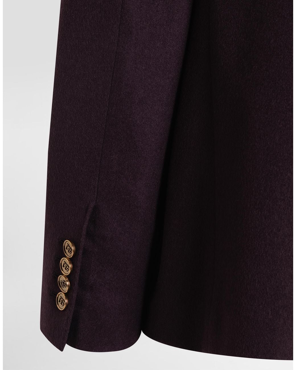 Dolce & Gabbana Blue Double-Breasted Button Jacket for men