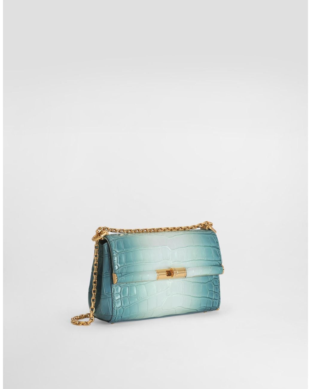 Dolce & Gabbana Blue Marlene City Mini Crossbody Bag