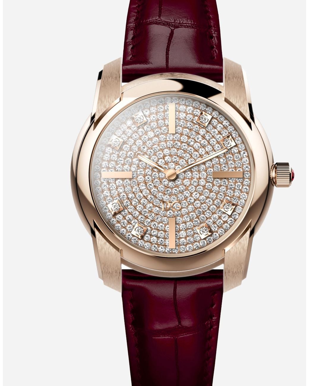 Dolce & Gabbana Red Dg7 Pavé Watch