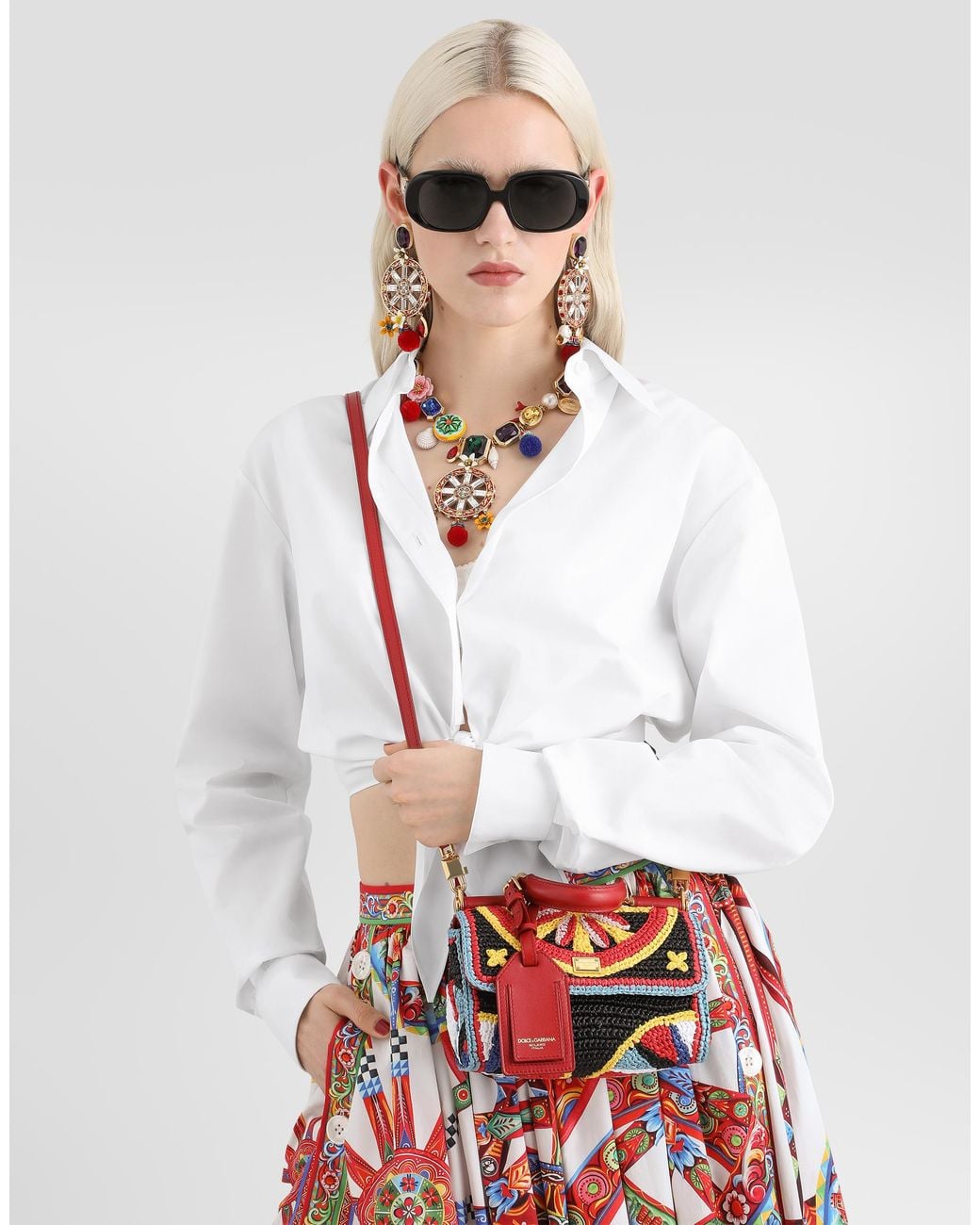 Dolce & Gabbana Red Borsa A Mano