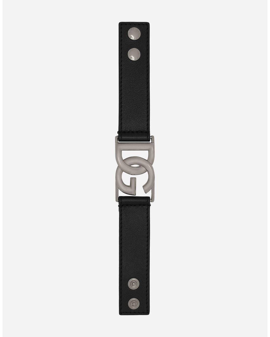 Dolce & Gabbana Black Bracciale for men