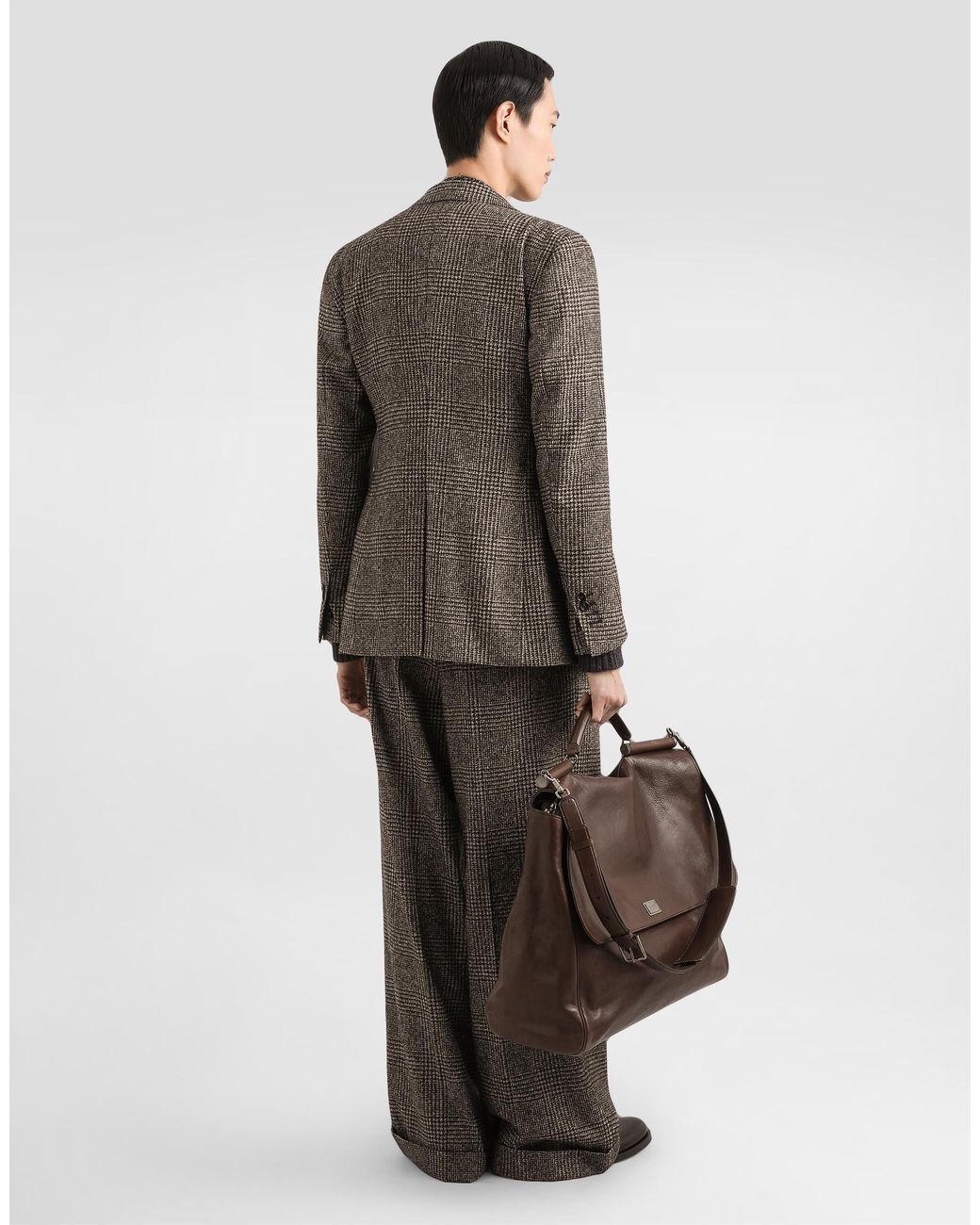 Dolce & Gabbana Black Wool Pullover for men
