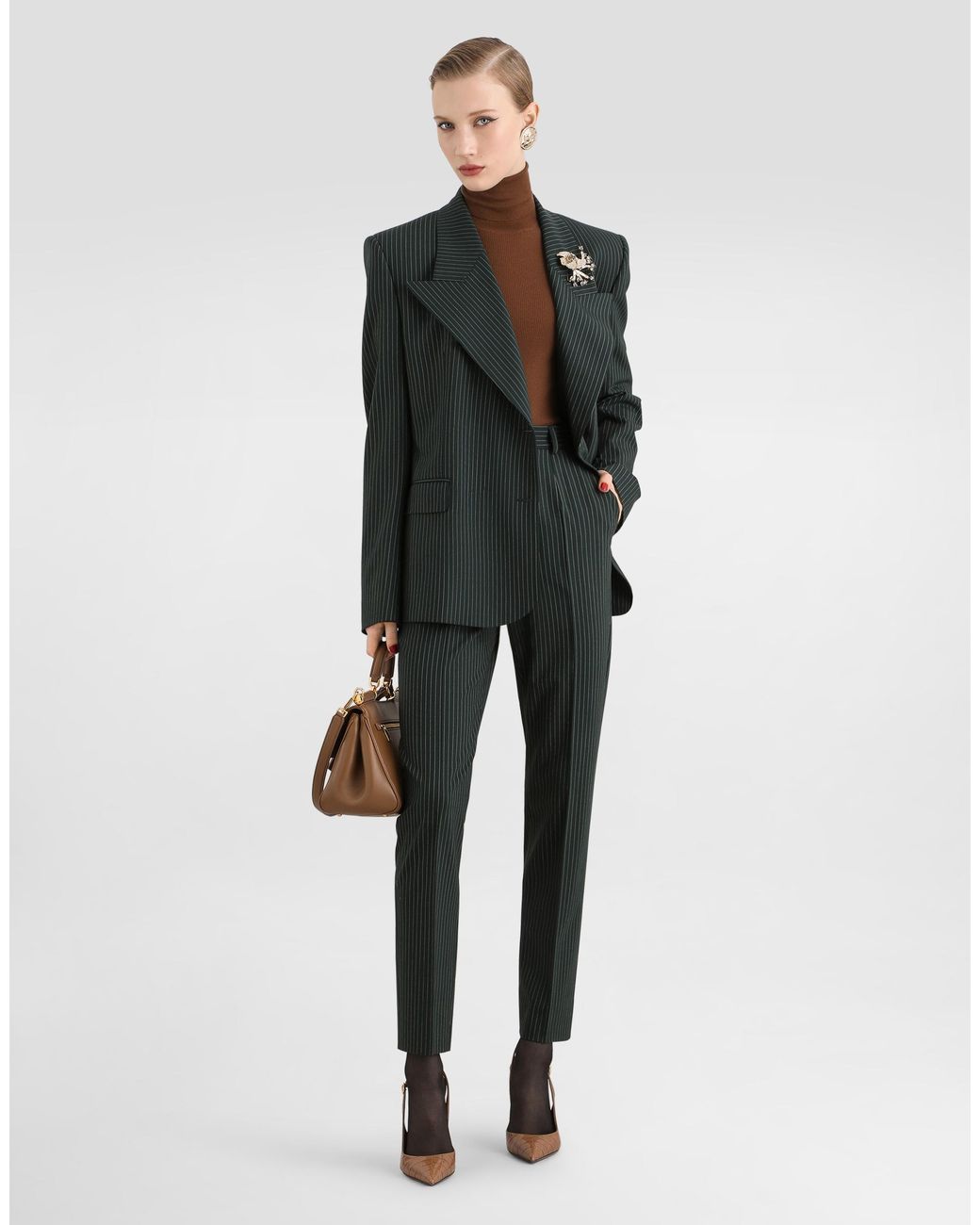 Dolce & Gabbana Black Linda Single-Breasted Jacket
