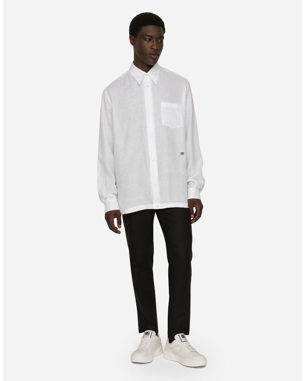 Dolce & Gabbana White Camicia for men