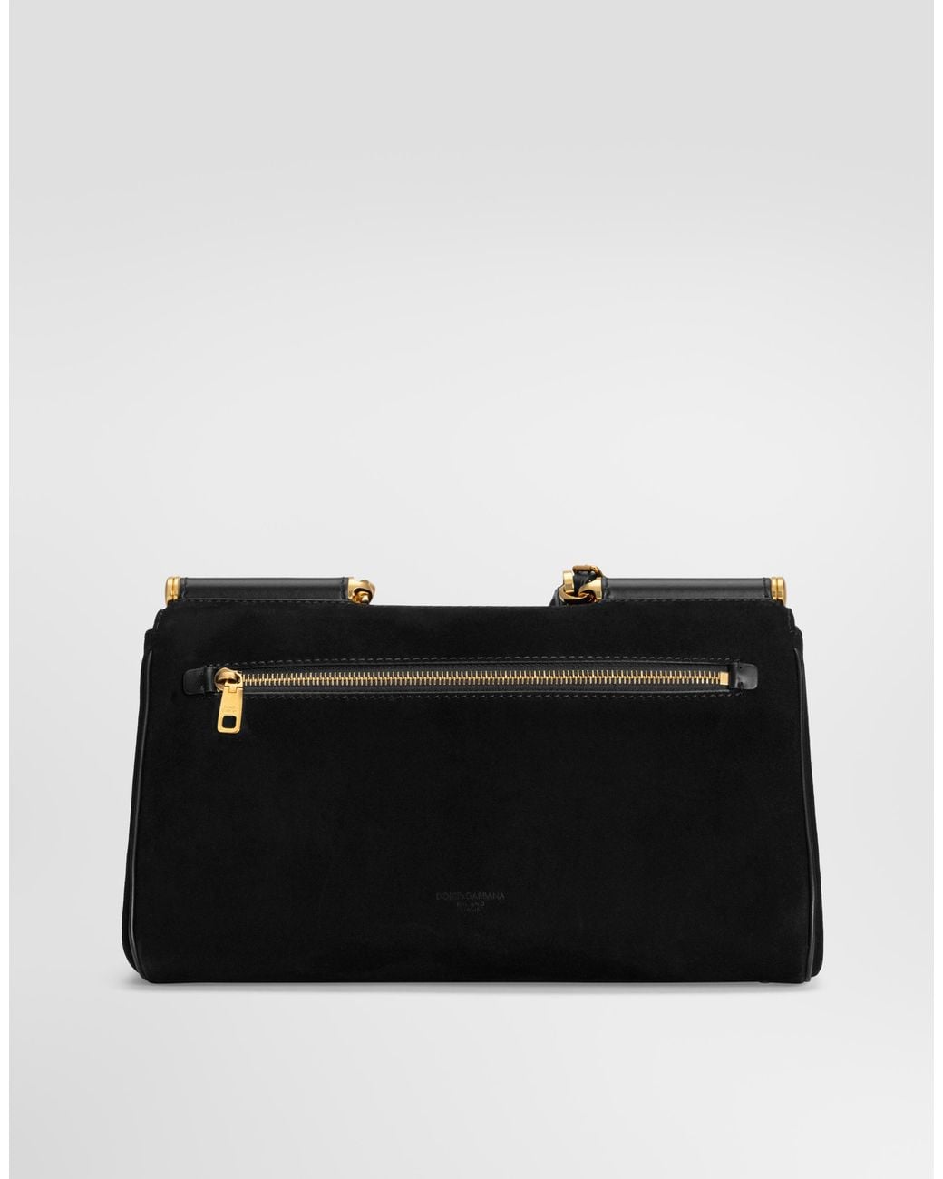 Dolce & Gabbana Black Medium My Sicily Handbag