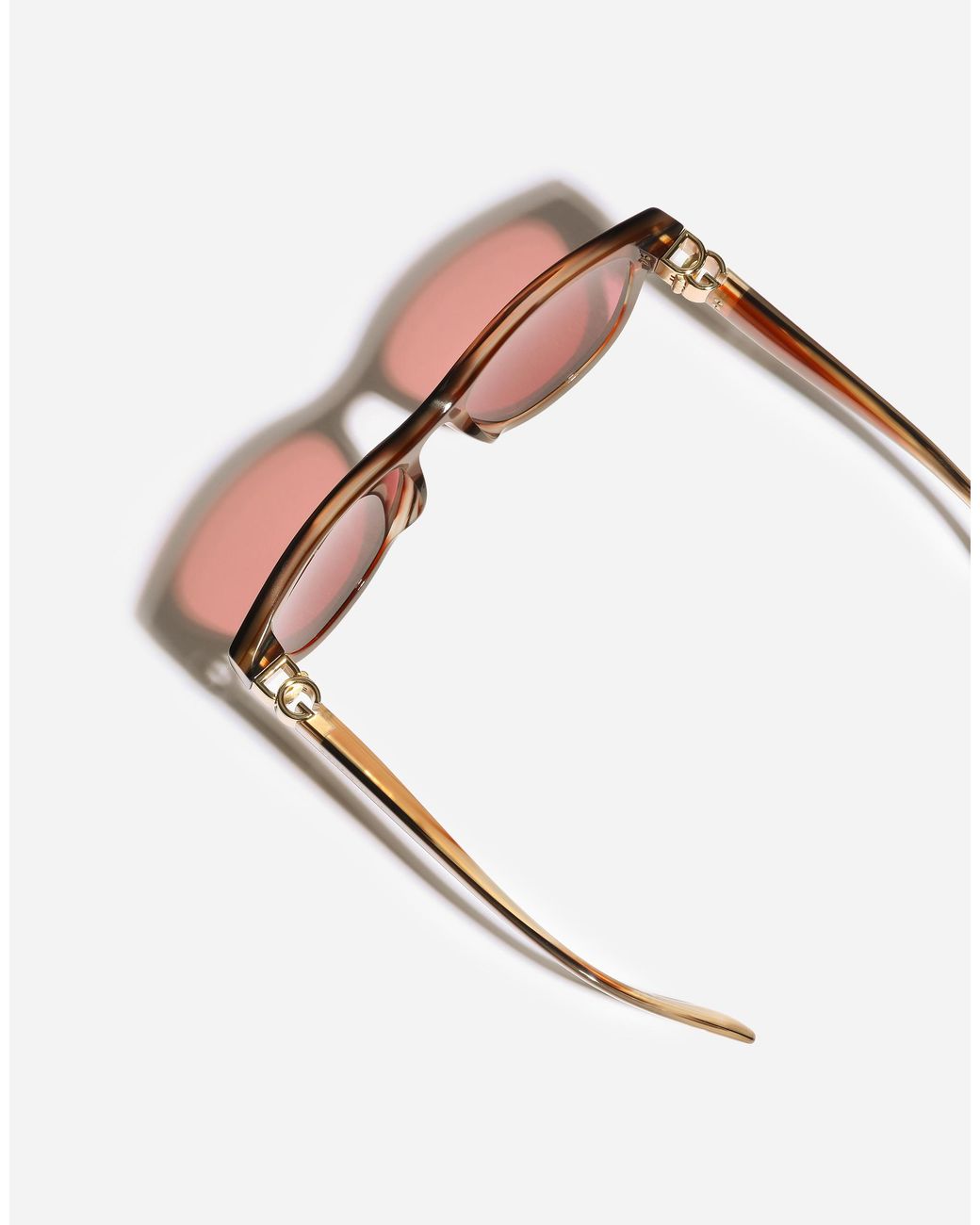 Dolce & Gabbana Pink Dg Hinge Sunglasses