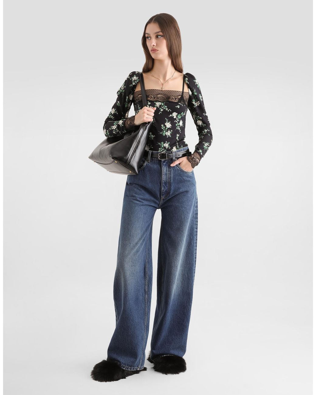 Dolce & Gabbana Blue 5-Pocket Denim Trousers