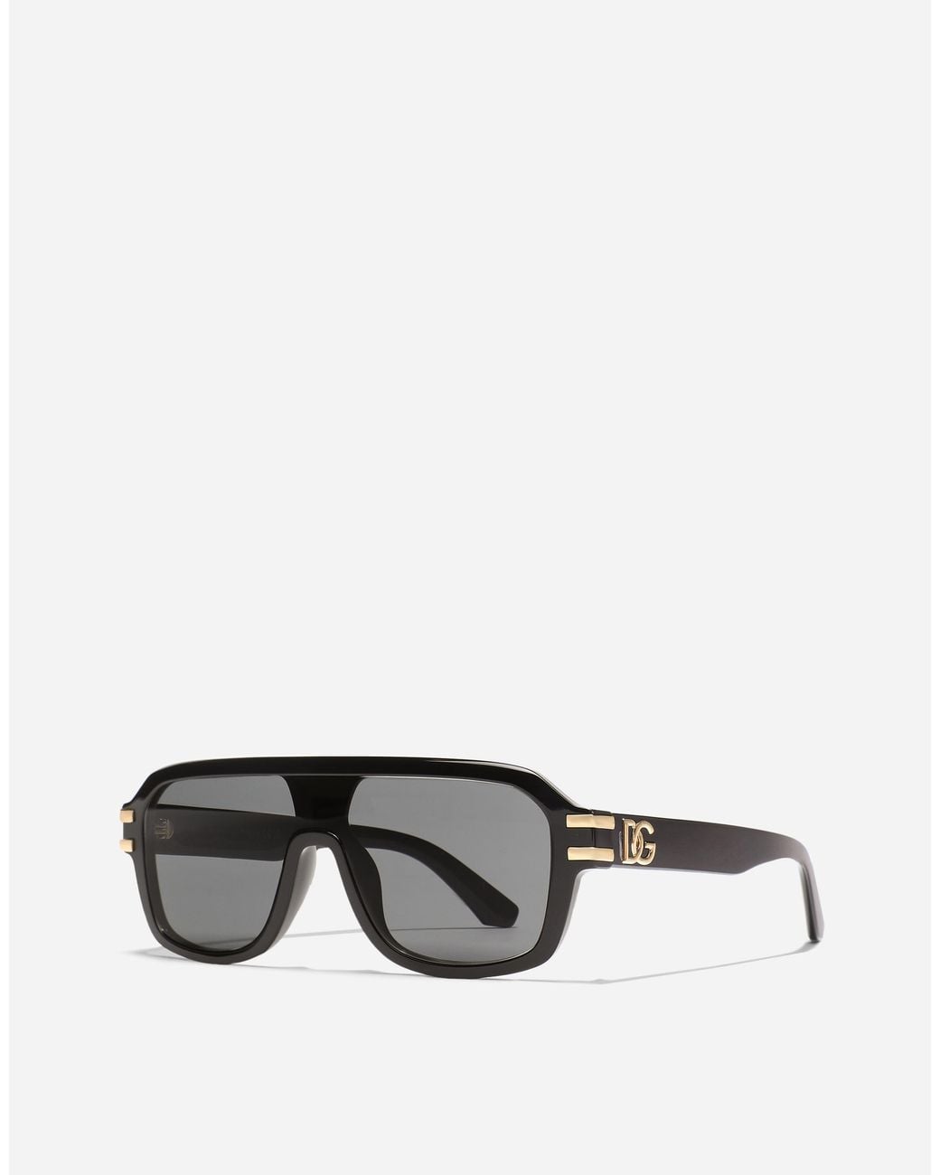 Dolce & Gabbana Gray Dg Griffe Sunglasses for men
