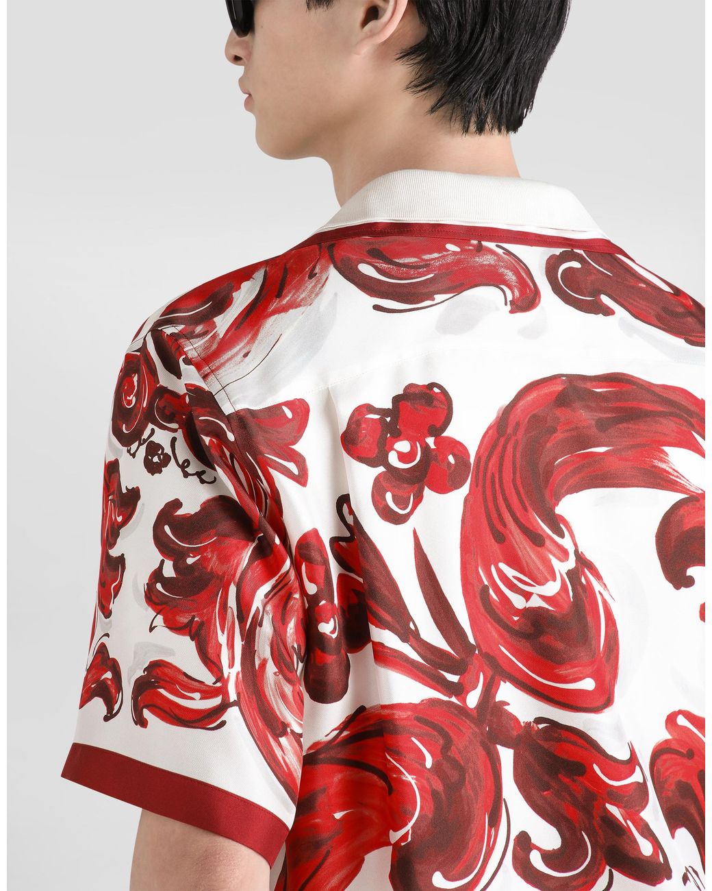 Dolce & Gabbana Red Camicia for men