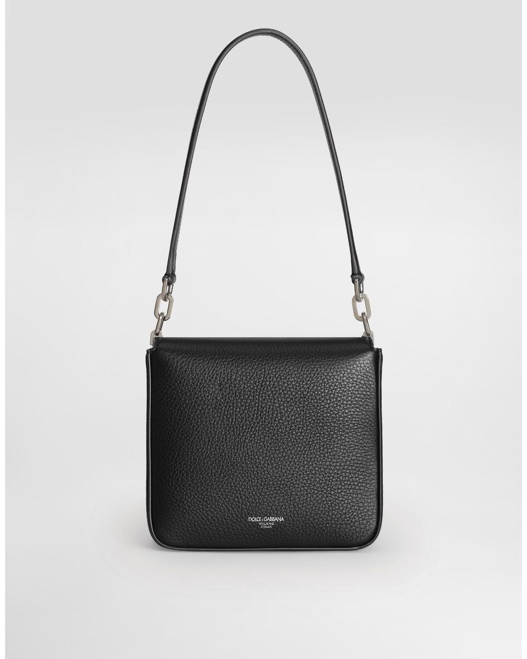 Dolce & Gabbana White Deerskin Bag for men