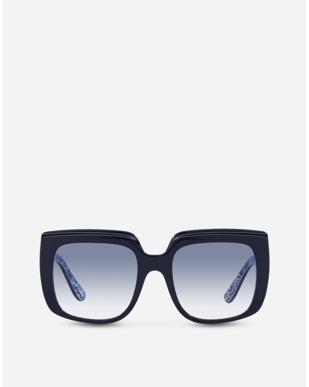 Dolce & Gabbana Blue New Print Sunglasses