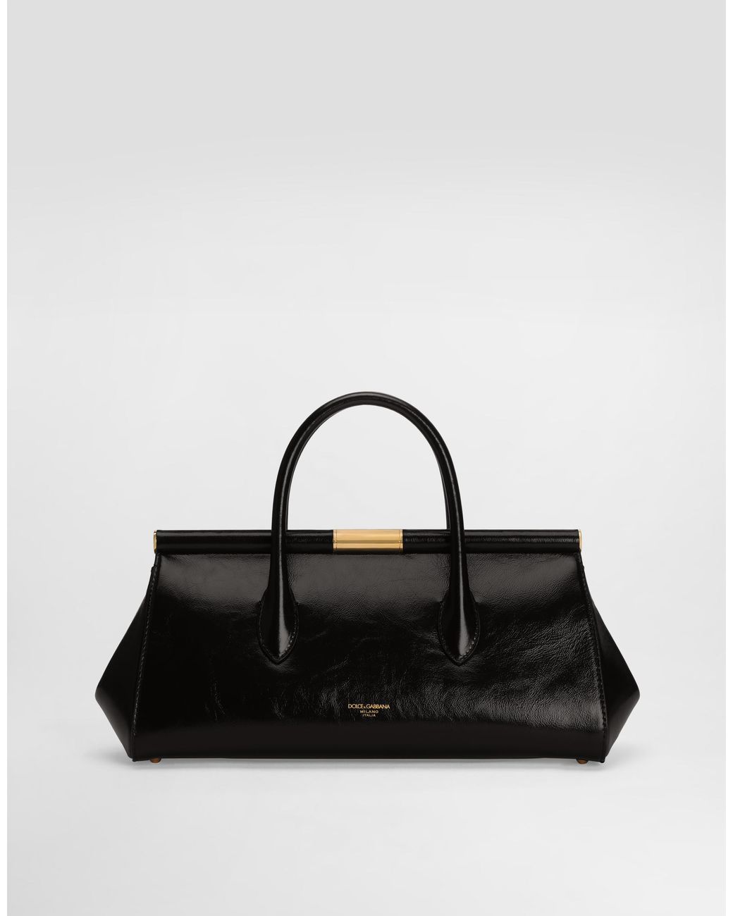 Dolce & Gabbana Black Marlene Everyday Bag With Charms