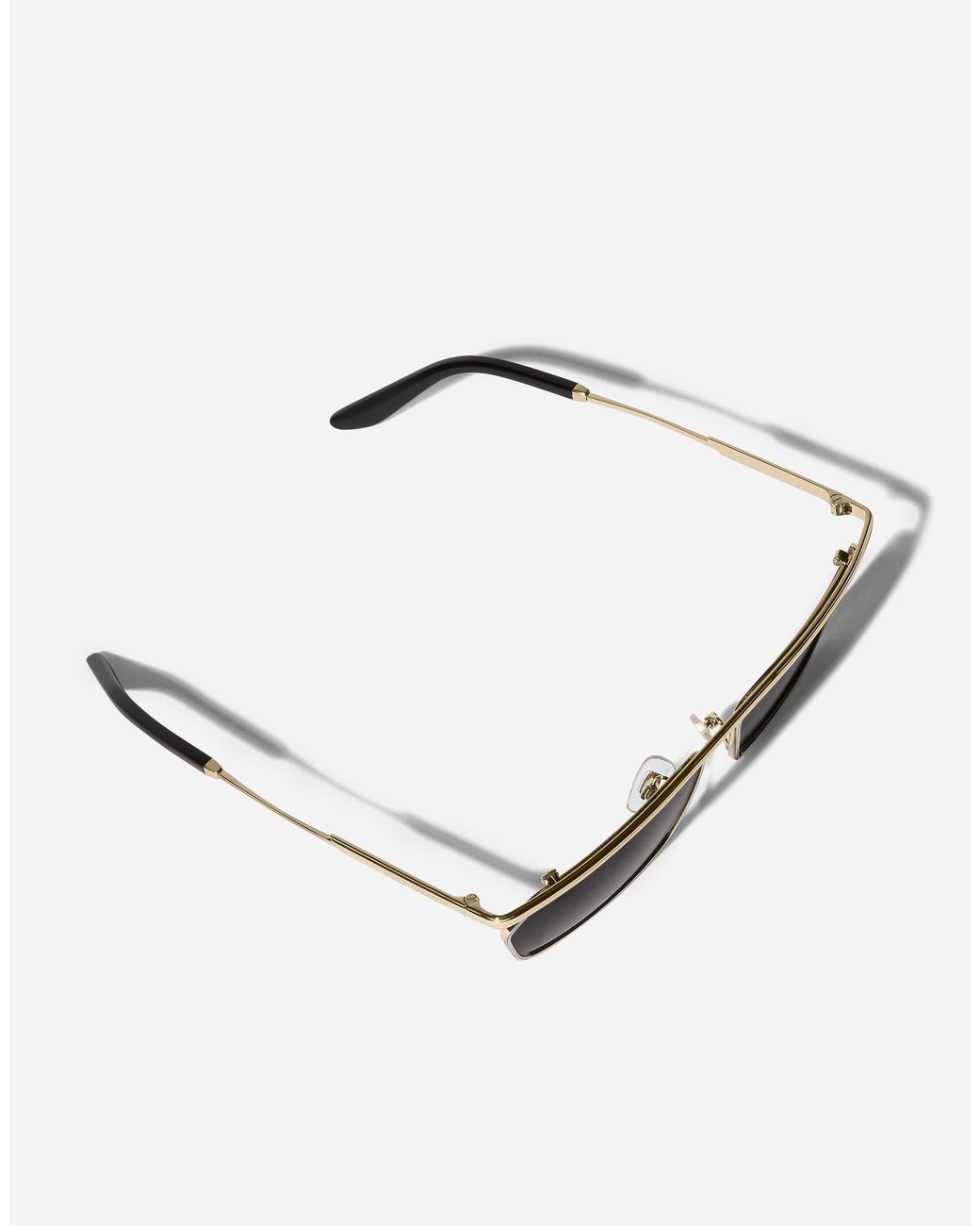 Dolce & Gabbana Gray Metal Classic Sunglasses for men