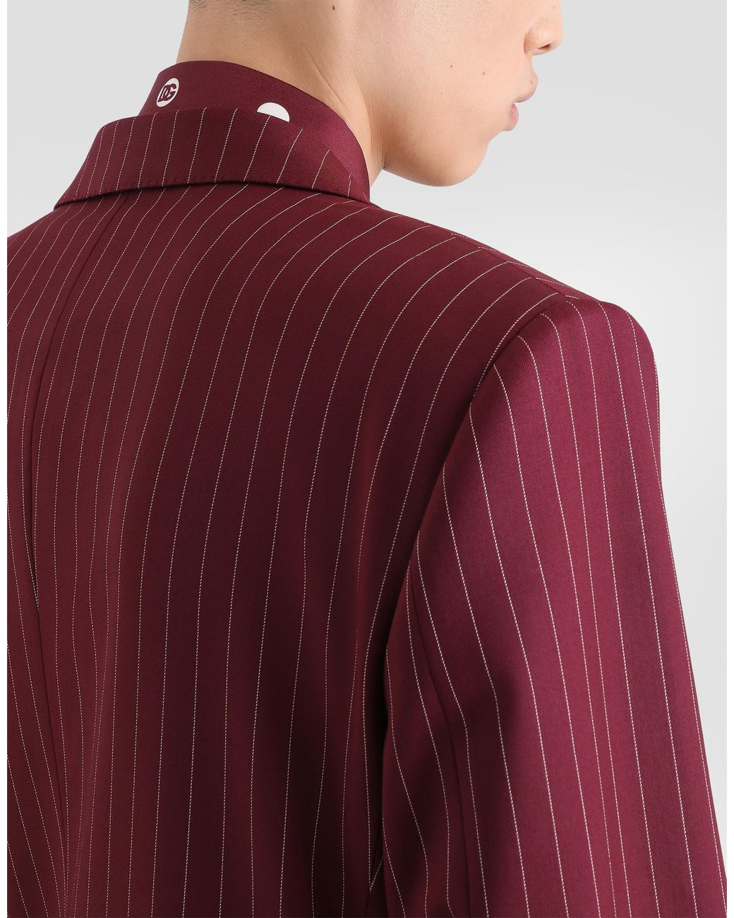 Dolce & Gabbana Purple Double-Breasted Martini Suit for men