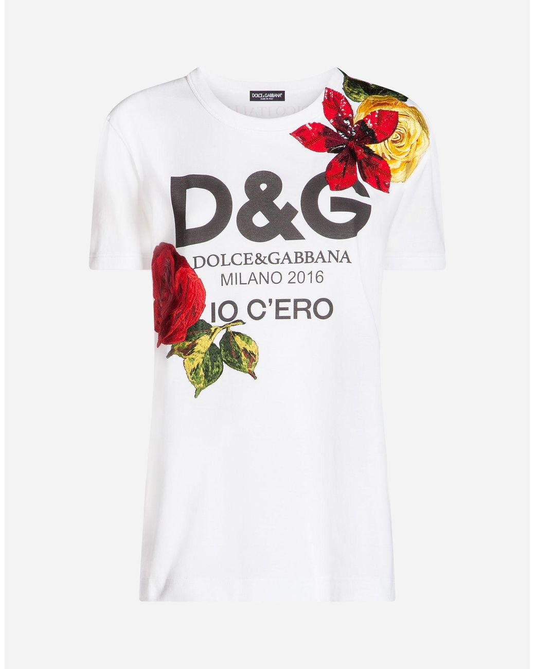 Dolce \u0026 Gabbana Cotton T-shirt With 