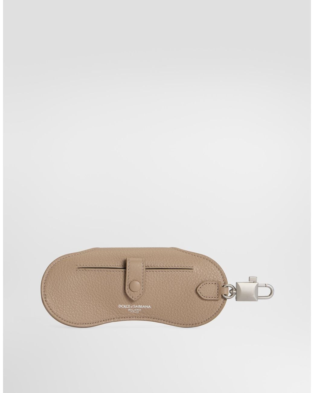 Dolce & Gabbana Natural Calfskin Eyewear Case for men