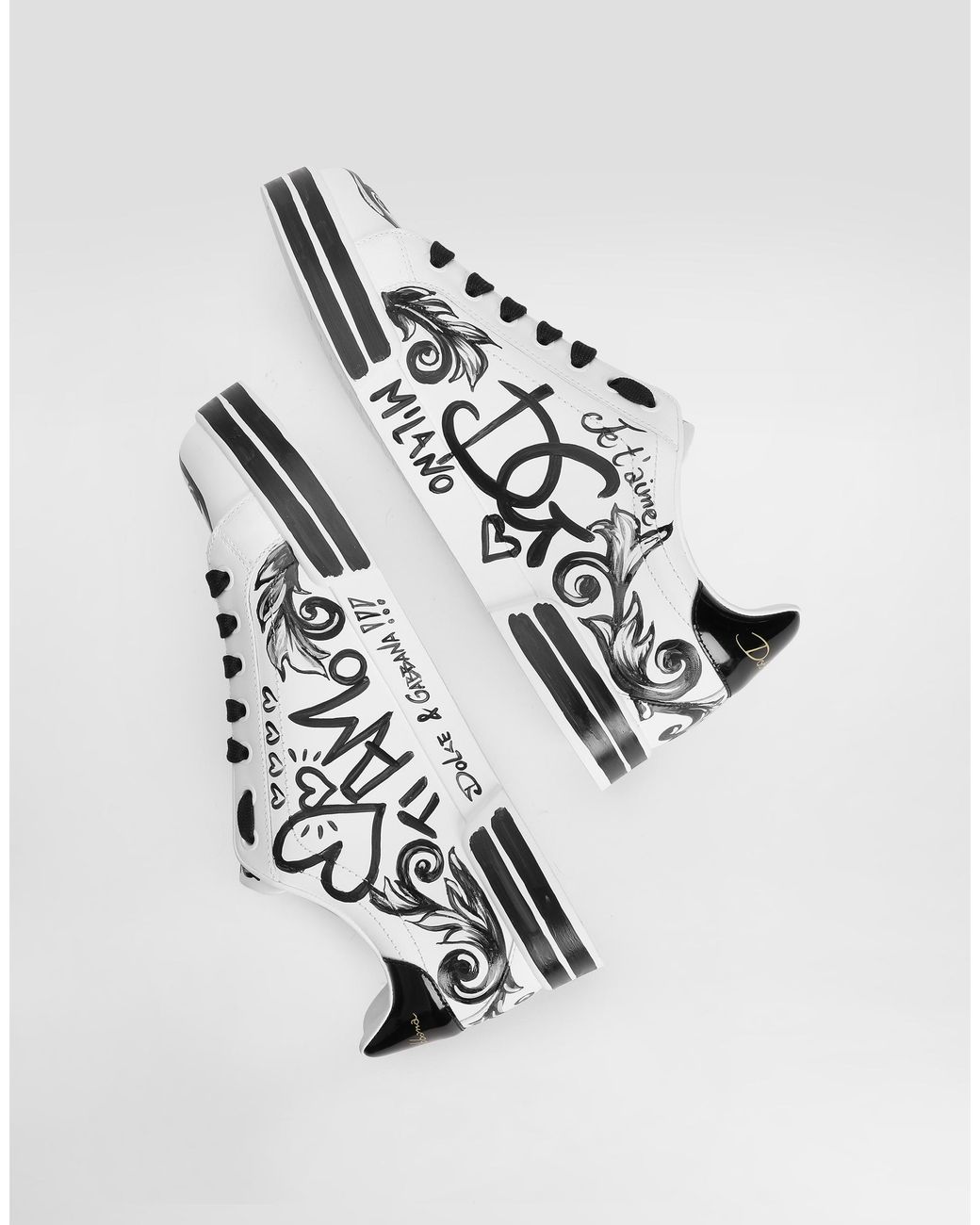 Dolce & Gabbana White Sneaker Bassa