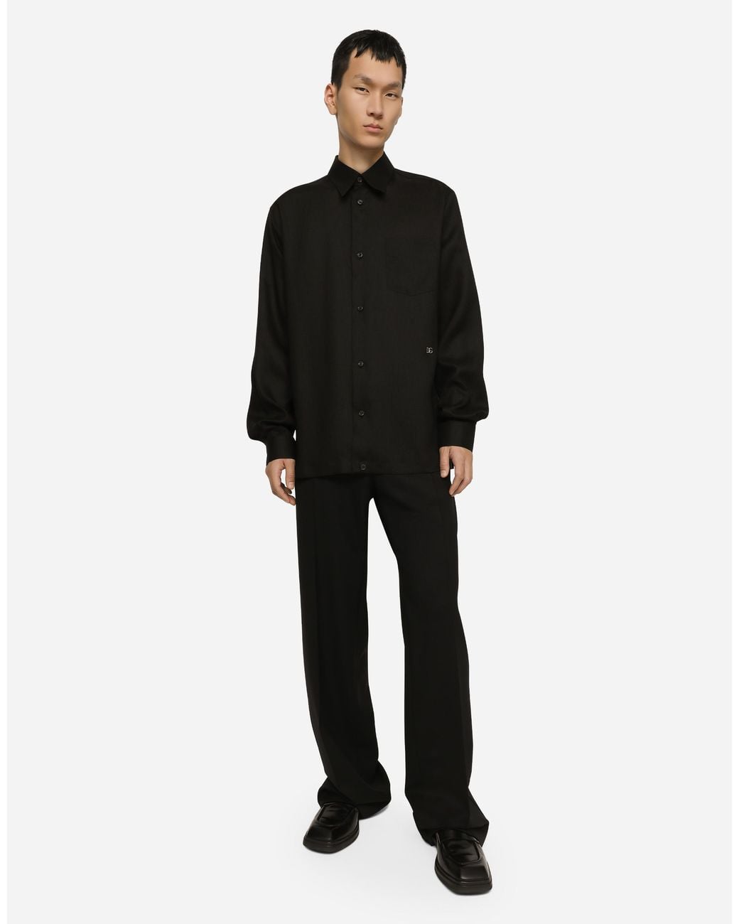 Dolce & Gabbana Black Camicia for men