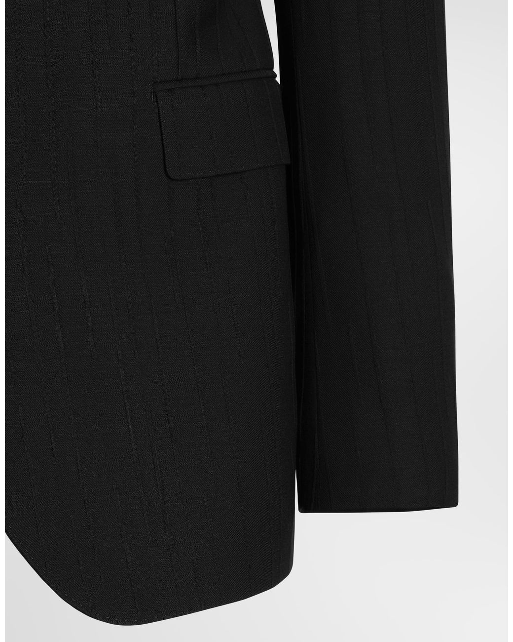 Dolce & Gabbana Black Sinatra Single-Breasted Jacket for men