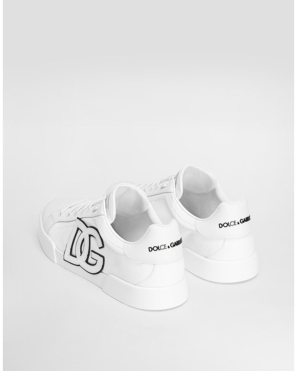Dolce & Gabbana White Portofino Sneakers for men