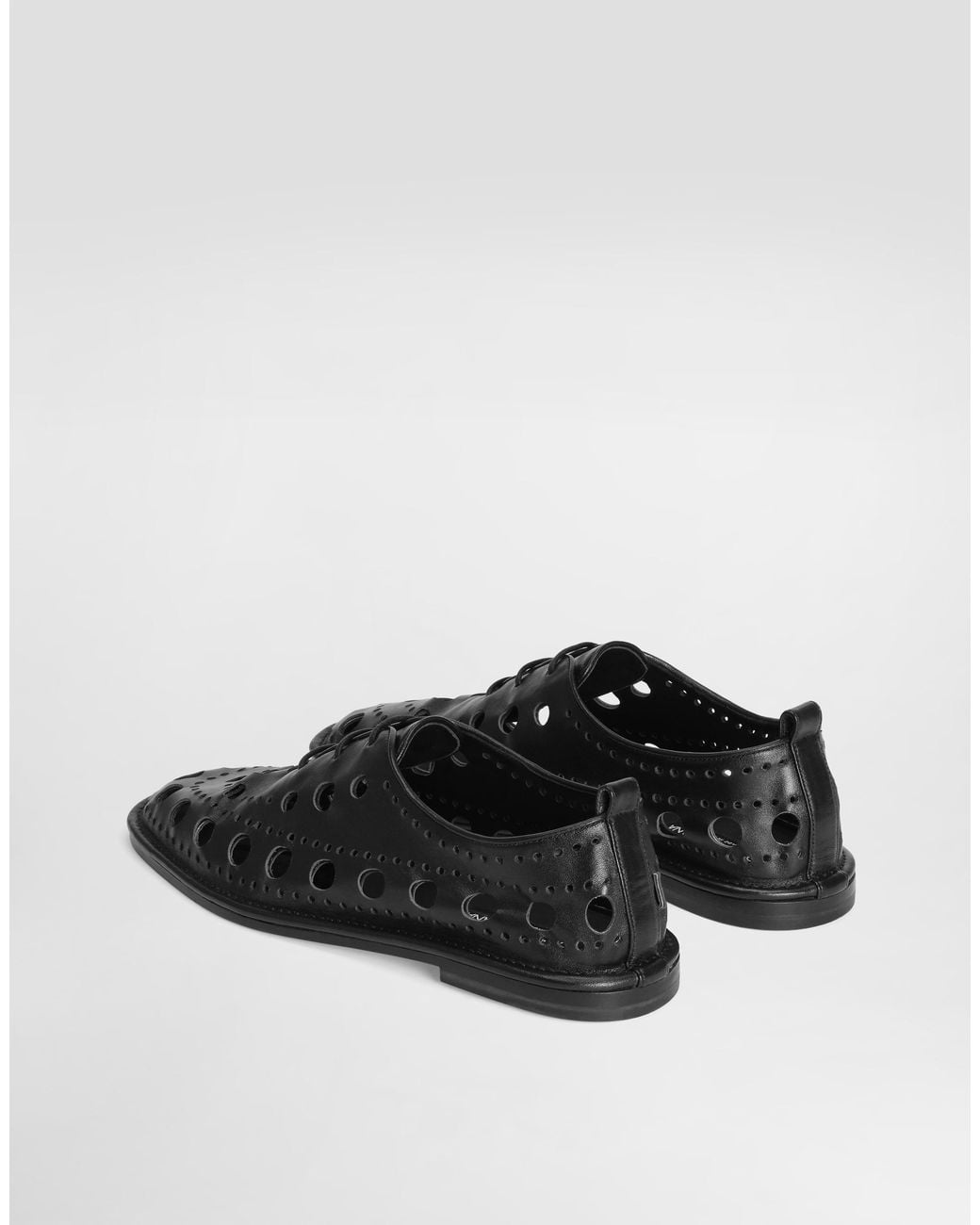 Dolce & Gabbana Brogues Aus Kalbsleder in Black für Herren