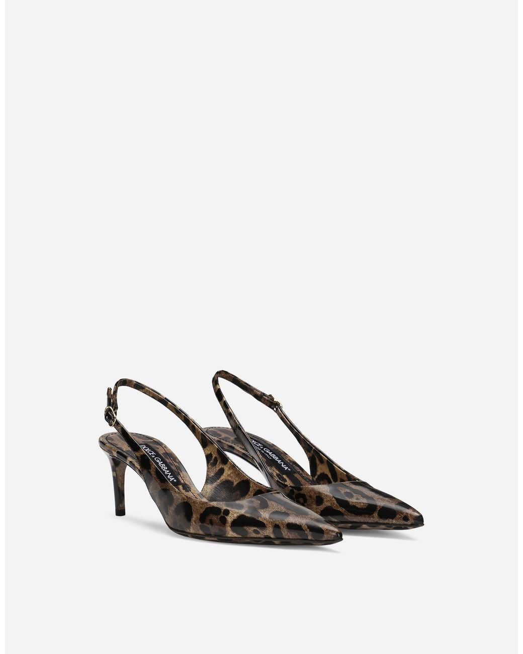 Dolce & Gabbana White Slingback