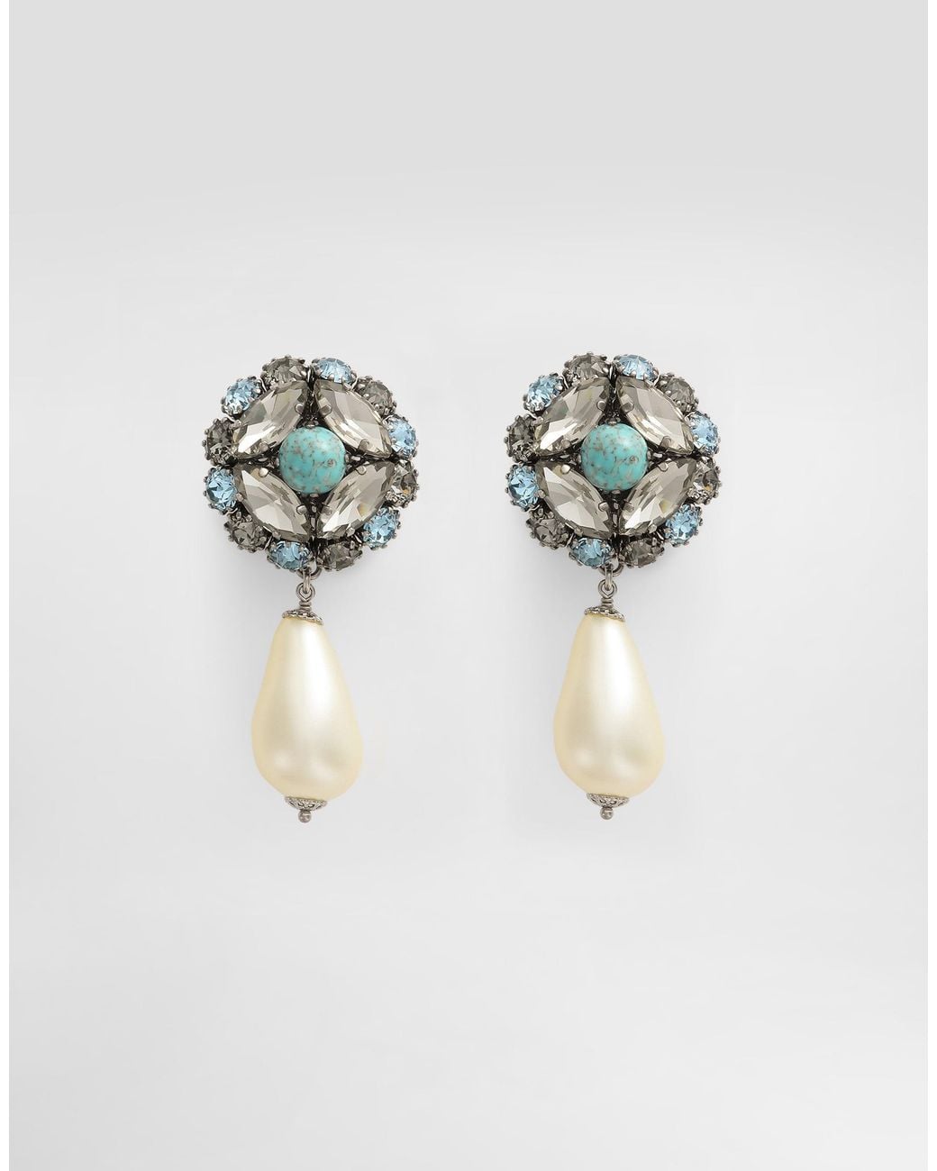 Dolce & Gabbana Multicolor Re Edition Clip Earrings