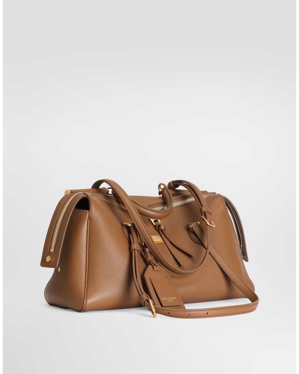 Dolce & Gabbana Brown Medium Vittoria Handbag