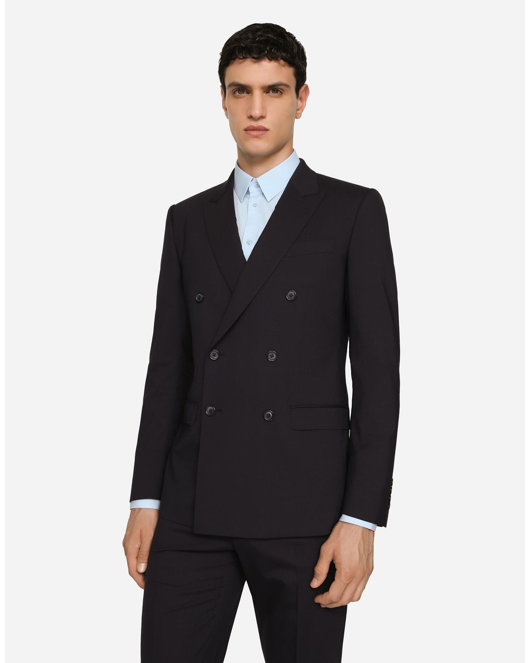 Dolce & Gabbana Black Abito 2 Pezzi for men
