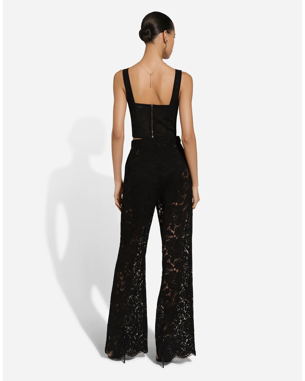 Dolce & Gabbana Black Pants & Shorts